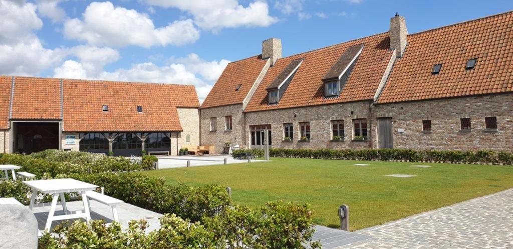 Vakantiehoeve 'T Goed Ter Leeuwen เดอฮาน ภายนอก รูปภาพ